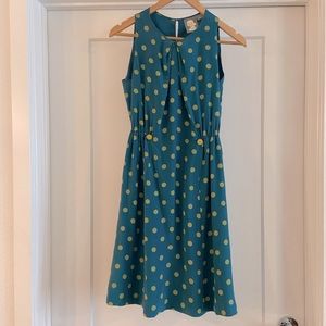 Anthropologie - 100% Silk - Girls from Savoy Dress